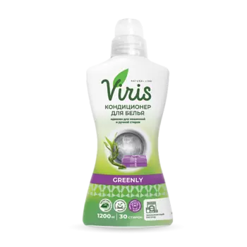VIRIS Кондиционер-ополаскиватель для белья концентрированный Greenly 1200