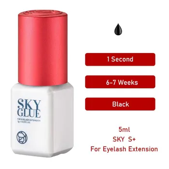 Клей для наращивания ресниц SKY S Plus Adhesive Blue Red Black Cap 5мл