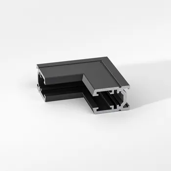 Коннектор угловой Elektrostandard Mini Magnetic 85180/00 внутренний для накладного шинопровода (черный)