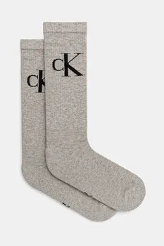 Носки 2 пары Calvin Klein Jeans, серый