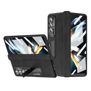 Для Samsung Z Fold 4 S со слотом для ручки, защитная стеклянная пленка на весь корпус, чехол для Samsung Galaxy Z Fold 4 5g Fold4 Zfold4, противоударный чехол for Samsung Z Fold 4 серый
