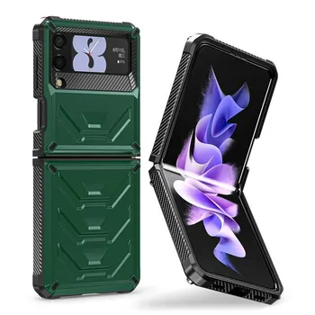 Противоударный защитный чехол для Samsung Galaxy Z Fold Flip 4 5g, жесткий чехол для смартфона с шарниром, защитный чехол для ручки Samsung Fold 4