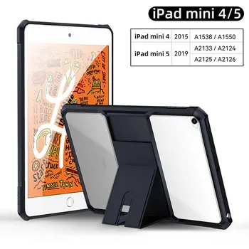 Прозрачный чехол для планшета iPad Pro 11 2022 2020 Air 4/5 10,9 10th 10,2 7/8/9 9,7 5/6 mini 4 5 6 ультратонкий чехол с подставкой