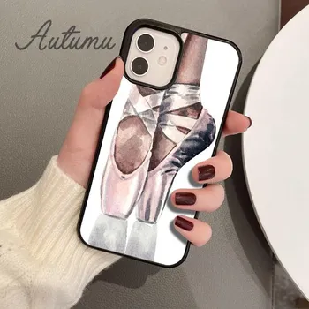 Чехол для телефона «Балерина, танцевальная обувь», чехол для iPhone 11, 12, 13, 14 Pro Max mini X XR XS SE 2020, 6S, 7, 8 Plus, Galaxy S21, S22 iPhone 6plus