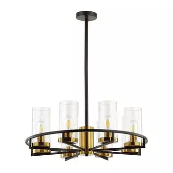 Подвесная люстра odeon light kavo 4817/8 (odeon light) золотой 250 см.