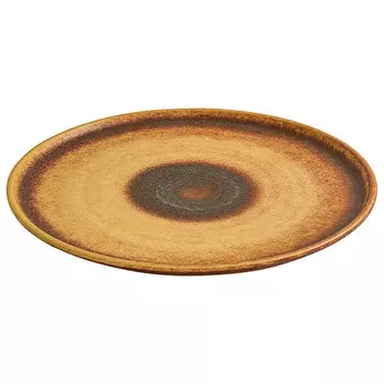 Плоская тарелка 28см Kenai Ceramics Azores Terra