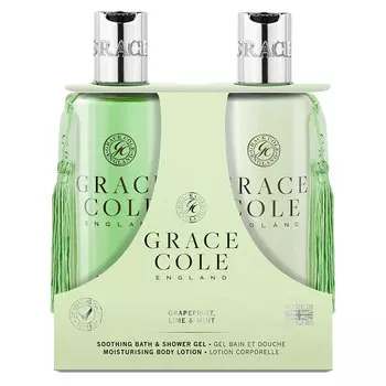 Подарочный набор Grace Cole Grapefruit Lime &amp; Mint: гель для душа и лосьон для тела