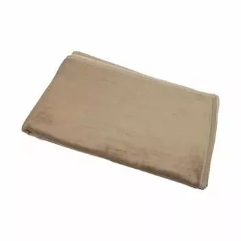Плед 1,5-спальный Bocasa Exquisite Cotton, светло-коричневый