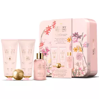 Подарочный набор The Luxury Bathing Company Расслабление и отдых Пион, персик и малина