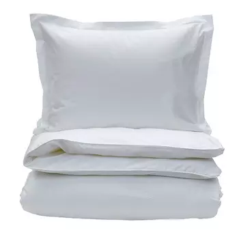 Пододеяльник 1,5-спальный Gant Home Sateen 150x200см, цвет белый