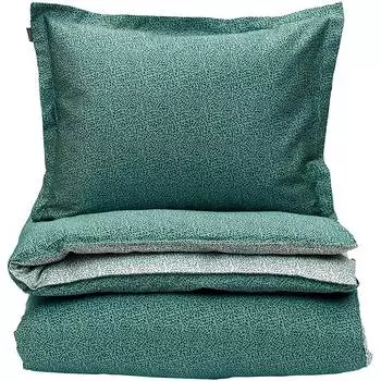 Пододеяльник 1,5-спальный Gant Home Scatter Dot 150x200см, зеленый