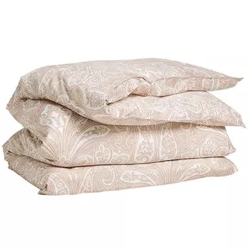 Пододеяльник 2-спальный Gant Home French Paisley, бежевый