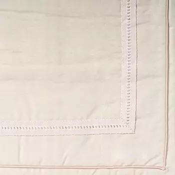 Пододеяльник 2-спальный Nina Ricci Point du Jour 200x200см, бежевый