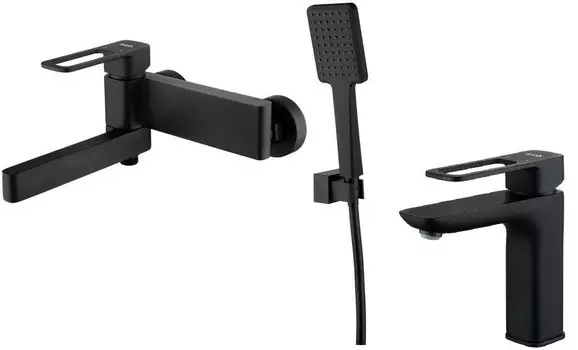 Комплект смесителей IDDIS Slide SLIBL00I02 + SLIBL00I01