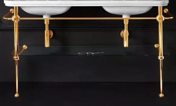 Консоль для раковины золото Kerasan Waldorf 9195K2oro