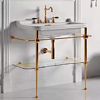 Консоль для раковины золото Kerasan Waldorf 9197K2oro
