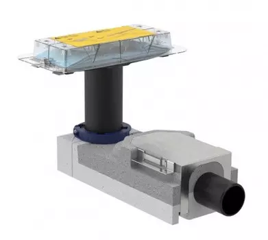 Корпус дренажных каналов, монтажная высота от 90 мм Geberit CleanLine 154.150.00.1