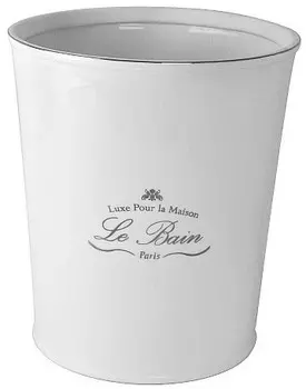 Корзина для мусора Kassatex Le Bain White ALB-WB-W