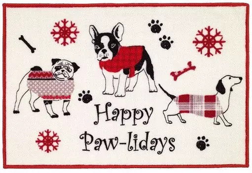 Коврик Avanti Happy Pawlidays 13323J