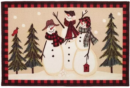 Коврик Avanti Snowmen Gathering 13280J