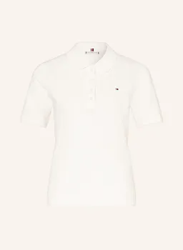 Рубашка поло из пике Tommy Hilfiger, экрю