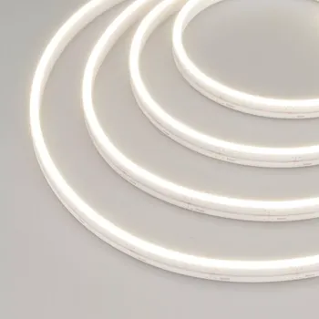 Лента герметичная Arlight MOONLIGHT-SIDE-A120-06x12mm 24V Day4000 (9.6 W/m, IP65, 5m, wire x2) 041034