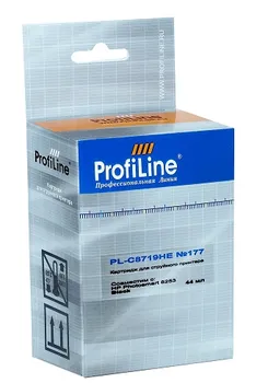 Картридж ProfiLine PL-C8719HE-Bk №177XL для принтеров HP 8253 Black водн ProfiLine