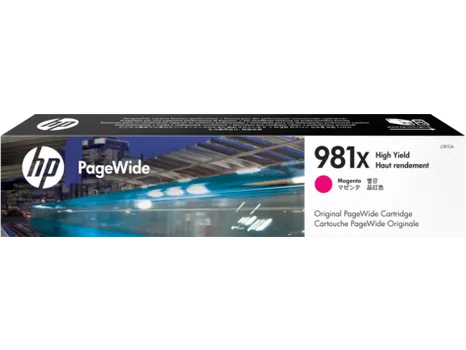 Картридж HP 981X L0R10A для HP Color PageWide Ent Flow MFP 586, 566, пурпурный