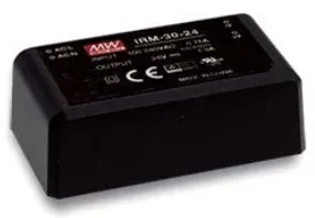 Преобразователь AC-DC сетевой Mean Well IRM-30-5 30Вт, вход 85...264В AC 47...440 Гц, 120...370B DC, выход 5В/6А, изоляция 3000В AC, в корпусе на плат