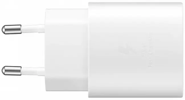 Сетевое зарядное устройство Samsung EP-TA800 25 Вт, USB type-C, PD, белый (EP-TA800NWEGRU)