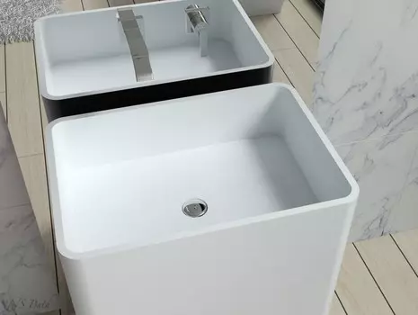 Раковина из искусственного камня NSBath NSF-60420М, матовая