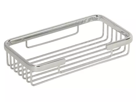 Полка корзина угловая 18х18хh9 см. Veragio BASKET VR.GFT-9040.CR, хром