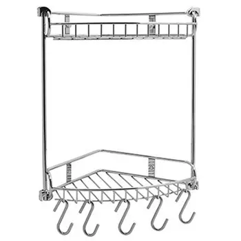 Полка металлическая двойная Wasserkraft K-1222