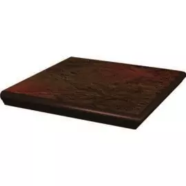 Semir Brown Ступень угловая с носиком структурная 33х33х1,1