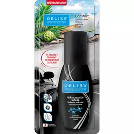 Нейтрализатор запаха для автомобиля Deliss Comfort тройного действия 100 мл