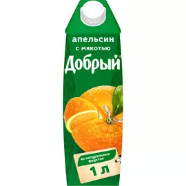 Нектар Добрый Апельсиновый 1 л