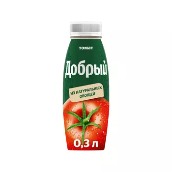 Нектар Добрый Томатный, 0,3 л