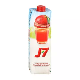 Нектар J7 Сицилийский красный апельсин 0,97 л