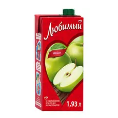 Нектар Любимый Яблоко 1,93 л