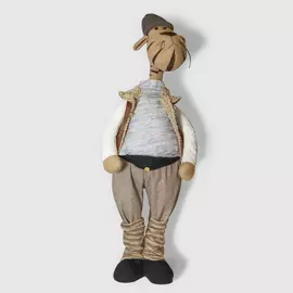 Новогодний декор Sote Toys Тигр в жилетке 95 см
