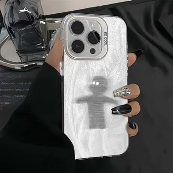 Жесткий чехол для iPhone 15, подходящий для Apple 14 promax, минималистичный чехол для телефона 13 12 iPhone 15 Pro Max