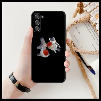 Чехол для телефона с изображением рыбы и охоты, корпус для Samsung Galaxy S8 S9 S10E S20 S21 S5 S30 Plus S20 fe 5G Lite Ultra, черный, мягкий чехол Galaxy S30