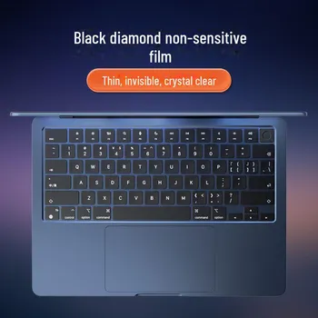 Мембранная клавиатура Apple MacBook для ноутбуков MacBook Air 15, Air M3, Pro 16/14 дюймов, 13,6 и 13,3 дюйма Old Pro13 A1502 чёрный