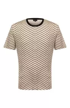 Шелковая футболка Giorgio Armani