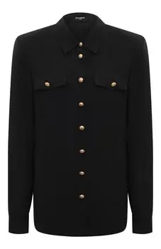 Шелковая рубашка Balmain