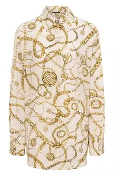 Шелковая рубашка Balmain