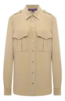 Шелковая рубашка Ralph Lauren