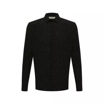 Шелковая рубашка Saint Laurent