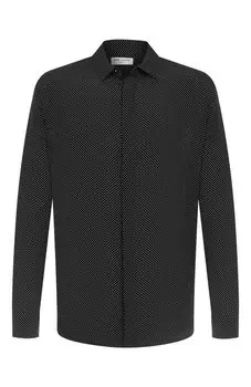 Шелковая рубашка Saint Laurent