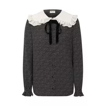 Шелковая блузка Saint Laurent